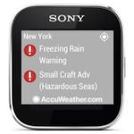 AccuWeather - Sony SmartWatch imgesi 7