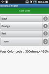 Captura de tela do apk Electrical Toolkit 1