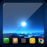 Blue Moon Go Launcher Ex Theme Apk Free Download For Android