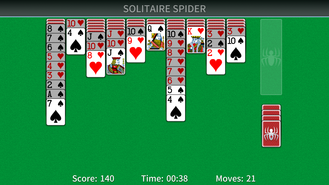 Скачать бесплатно Spider Solitaire в формате APK для Android