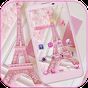 Pink Theme Eiffel Tower Love apk icon