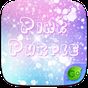 Icône apk Pink Purple GO Keyboard Theme