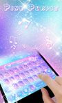 Pink Purple GO Keyboard Theme εικόνα 3