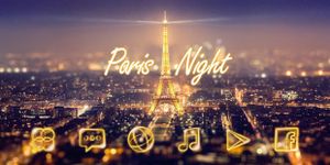 Paris Night GO Launcher Theme obrazek 4