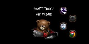 Gambar Don't Touch My Phone Theme 
