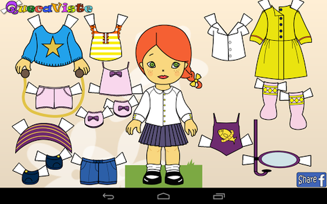 Download do APK de Boneca de Papel Vestir Meninas para Android