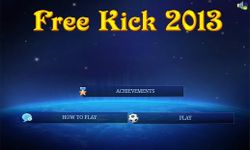 Captura de tela do apk Free Kick 2013 