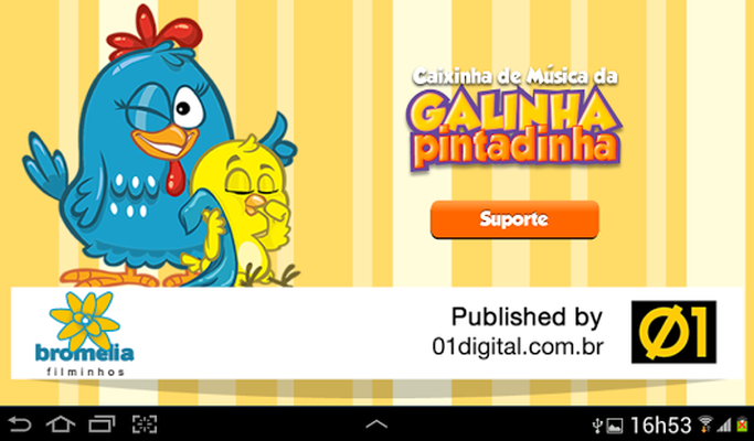 Caixinha de Música da Galinha Pintadinha para iPhone - Download