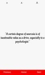 Captura de tela do apk Famous Sigmund Freud's Quotes 2