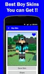 HD Boy Skins for Minecraft PE image 