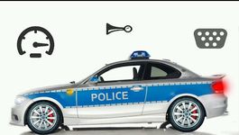 Toddler Kids Car Toy Police obrazek 3