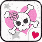 Wallpaper imut★Cute pink skull APK