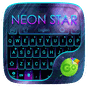 Neon Star Emoji Keyboard Theme APK