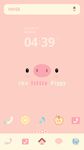 little piggy pink dodol theme image 