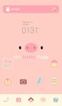 little piggy pink dodol theme image 2