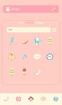 little piggy pink dodol theme image 4