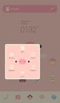 little piggy pink dodol theme image 5