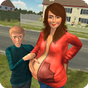 Icône apk Maman enceinte virtuelle Jeu famille heureuse