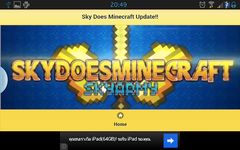 Captura de tela do apk Sky Does Minecraft Update!! 2