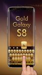 Imagem  do Tema Gold para Galaxy S8 Plus