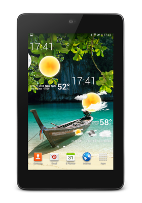 Android用無料apk天気アニメーションウィジェット をダウンロードしよう