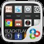 Black Flame GO Launcher Theme apk icon