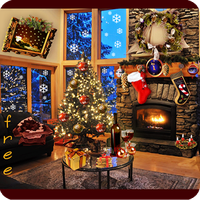 Christmas Fireplace Lwp Android Free Download Christmas