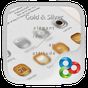 Icône apk Gold&Silver GO Launcher Theme