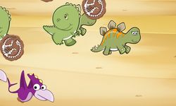 Картинка  динозавры игры для малышей