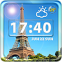 APK-иконка Париж Виджет Погода и Часы