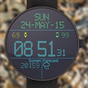 LED Watch face with Weather APK