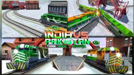Modern Pak vs Indian Train Race: Azadi Train Game image 1