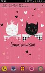 Gambar Sweet little kitty Atom theme 1