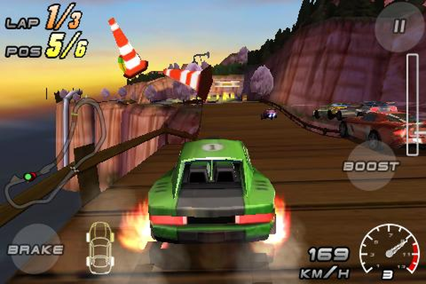 Raging Thunder 2: fantástico jogo de corrida para Android e Symbian 