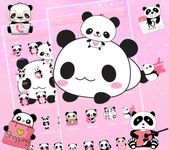 Cute Panda Theme Panda Icon Changer image 2