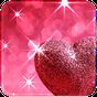 APK-иконка Розовый Любовь Алмазное сердце