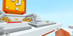 Imagem 1 do New Race of Lucky Blocks. Mapa para MCPE