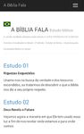 Imagem  do A Bíblia Fala - Estudo Bíblico