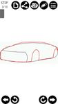 Captura de tela do apk How To Draw racing car 5