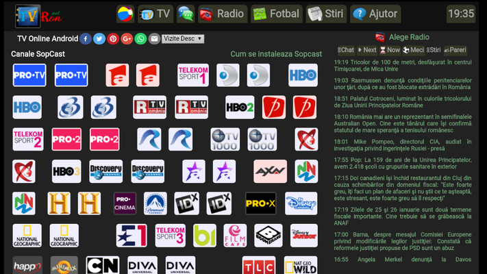 Tv online android online gratis