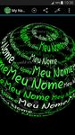 Mein Name in 3D Wallpaper Bild 2