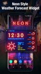 Weather App Neon Theme 2018 imgesi 1