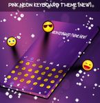 Imagem 1 do Pink Neon Keyboard Theme (New)