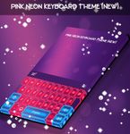 Imagem 2 do Pink Neon Keyboard Theme (New)