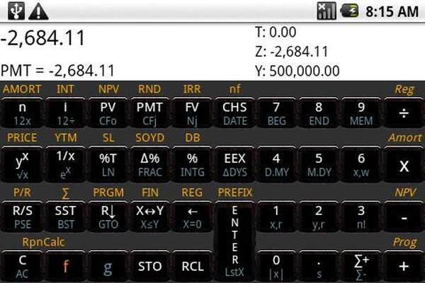 hp 12c financial calculator apk