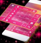 Gambar Merah muda Keyboard Android 3