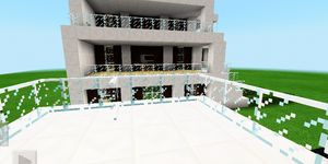 Üç modern ev. Haritası MCPE için imgesi 11