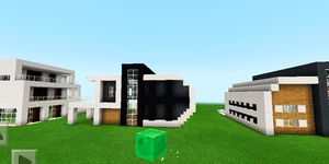 Üç modern ev. Haritası MCPE için imgesi 15