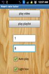 Captura de tela do apk Instant heart rate video tutor 6