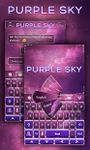 Purple Sky GO Keyboard Theme obrazek 